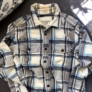 Men’s Abercrombie & Fitch Long-Sleeve Flannel